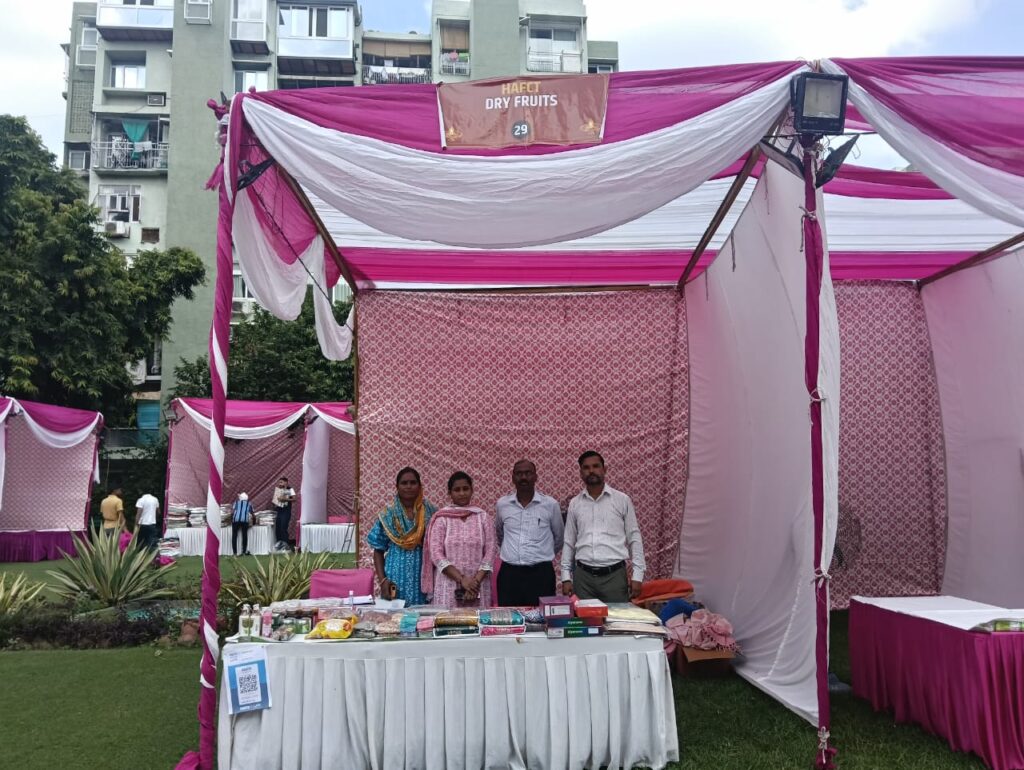 HAFCT Team at stall R K Puram Sector 10