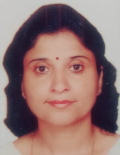Mrs. Sangeeta Mandhar, Sangeeta Mandhar is a Primary Teacher at Delhi Public School R K Puram, holding a B.Com and B.Ed. She participated in the 2023 Teacher Enrichment Programme, focusing on Primary Mathematics. She is a founder trustee in HAFCT.