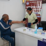 Free Health Check-up Camo at Rajapuri, Uttam Nagar