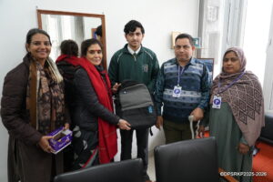 Laptop Distribution to EWS Kids